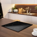Baridi DH178  60cm Built-In Induction Hob with Bridge Zone, 4 Cooking Zones, 2800W, Boost Function, 9 Power Levels, Touch Control & Timer
