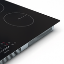 Baridi DH180  90cm Built-In Induction Hob with 5 Cooking Zones, 9300W, Boost Function, 9 Power Levels, Slider Touch Control, Hardwired