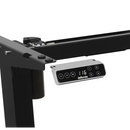Dellonda DH18 Dellonda Electric Adjustable Desk Frame, Digital Controls, 70kg Capacity, Black