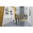 Dellonda DH18 Dellonda Electric Adjustable Desk Frame, Digital Controls, 70kg Capacity, Black