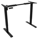 Dellonda DH18 Dellonda Electric Adjustable Desk Frame, Digital Controls, 70kg Capacity, Black