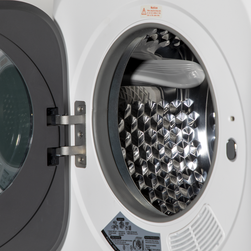 Sealey DH192 Baridi Small Tumble Dryer, Portable, 2.5kg, Vented, Perfect for Counter Top or Wall Mounted Use with Mechanical Controls, Compact, Mini Spin Dryer - DH192