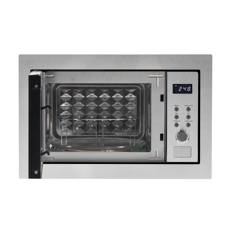 Baridi DH197  25L Integrated Microwave Oven with Grill, 900W, Stainless Steel