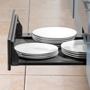 Baridi DH201  60cm Built-In Warming Drawer, Push-to-Open, Anti-Slip Mat, Black