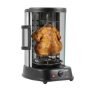 Baridi DH216  Rotisserie Grill, Kebabs, Gyros, Skewers, Roasts, 1500W, 21L, Black