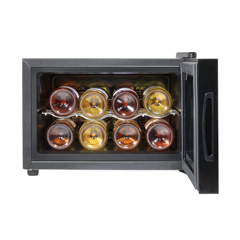 Baridi DH218  8 Bottle Wine Cooler, Thermoelectric, 5-18 degreeC, Touch Control