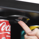 Baridi DH222  70L Under Counter Drinks/Beer & Wine Cooler Fridge, Retro Style, Black