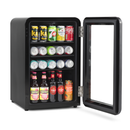 Baridi DH222  70L Under Counter Drinks/Beer & Wine Cooler Fridge, Retro Style, Black