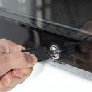 Baridi DH223  115L Under Counter Beer, Drinks & Wine Fridge, Lock, LED Light