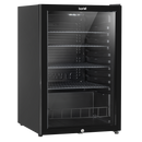 Baridi DH223  115L Under Counter Beer, Drinks & Wine Fridge, Lock, LED Light