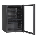 Baridi DH223  115L Under Counter Beer, Drinks & Wine Fridge, Lock, LED Light