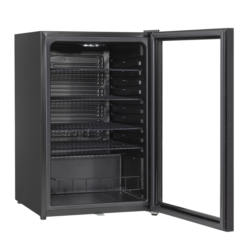 Baridi DH223  115L Under Counter Beer, Drinks & Wine Fridge, Lock, LED Light