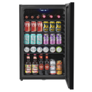 Baridi DH223  115L Under Counter Beer, Drinks & Wine Fridge, Lock, LED Light