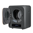 Baridi DH229  Small Tumble Dryer, Portable, 2.5kg, Vented, Perfect for Counter Top or Wall Mounted Use with Digital Controls, Compact, Black Mini Spin Dryer - DH229