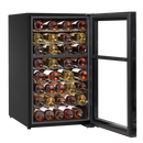 Baridi DH236  52 Bottle Dual Zone Wine Cooler, Fridge, Touch Screen Controls, LED - Black