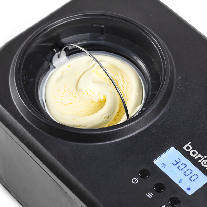 Baridi DH238 Automatic Churning Ice Cream Machine 1L - Black