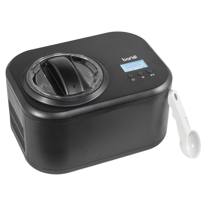 Baridi DH238 Automatic Churning Ice Cream Machine 1L - Black