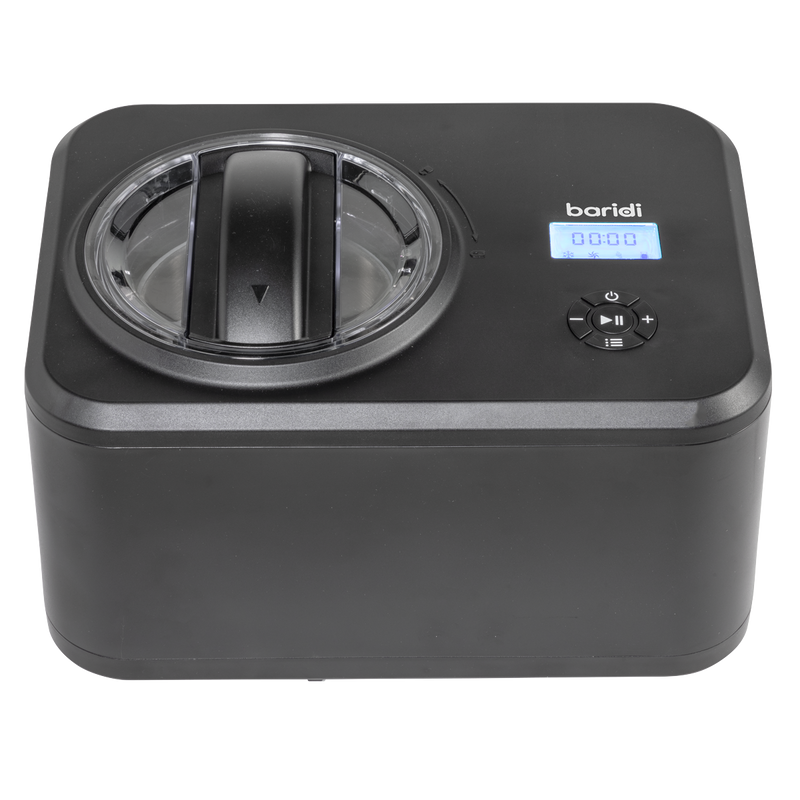 Baridi DH240 Automatic Churning Ice Cream Machine 1.5L - Black