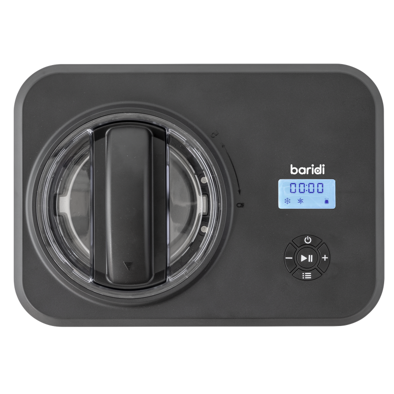 Baridi DH240 Automatic Churning Ice Cream Machine 1.5L - Black