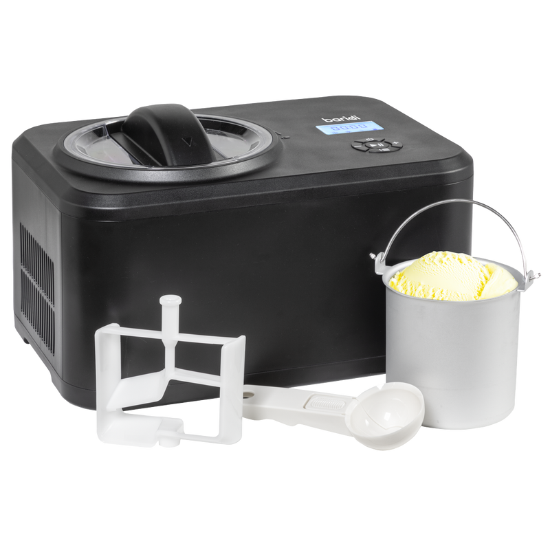 Baridi DH240 Automatic Churning Ice Cream Machine 1.5L - Black