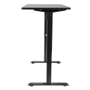 Dellonda DH245 Black Electric Height Adjustable Standing Desk with Memory, Quiet, 1400x700mm