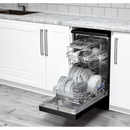 Baridi DH267 Slimline Freestanding Dishwasher 45cm Wide 10 Place Settings - Black