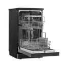 Baridi DH267 Slimline Freestanding Dishwasher 45cm Wide 10 Place Settings - Black