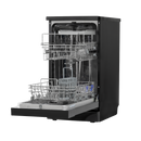 Baridi DH267 Slimline Freestanding Dishwasher 45cm Wide 10 Place Settings - Black
