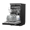 Baridi DH267 Slimline Freestanding Dishwasher 45cm Wide 10 Place Settings - Black