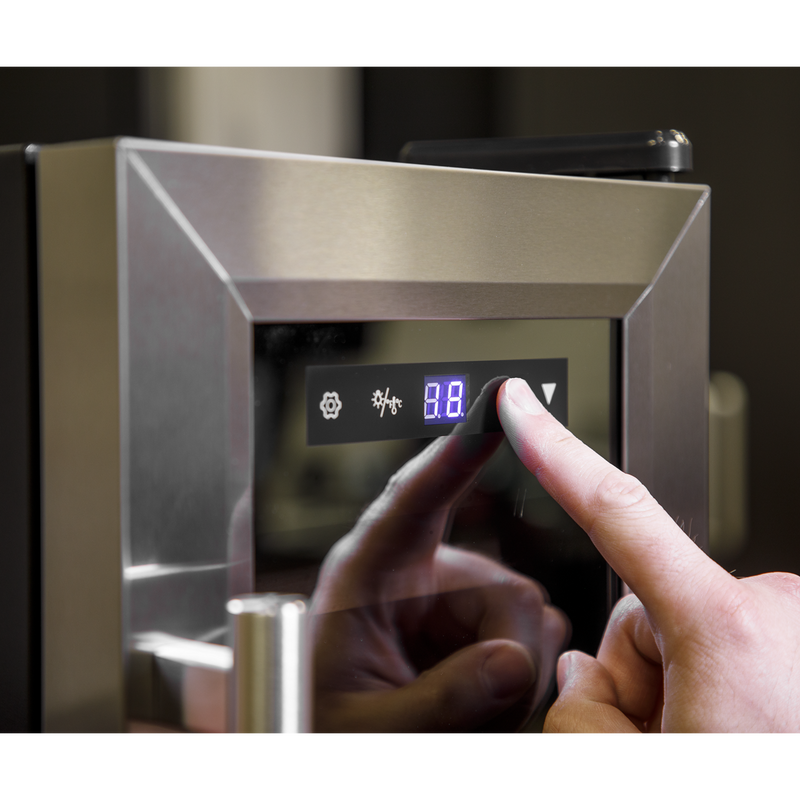 Baridi DH29  18 Bottle Wine Fridge Cooler & Touch Control, LED Light, Stainless Steel