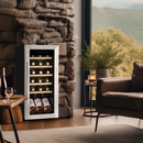 Baridi DH29  18 Bottle Wine Fridge Cooler & Touch Control, LED Light, Stainless Steel