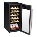Baridi DH29  18 Bottle Wine Fridge Cooler & Touch Control, LED Light, Stainless Steel