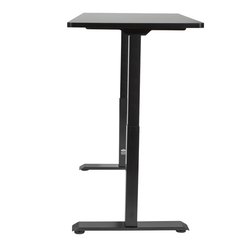 Dellonda DH34 Black Electric Height Adjustable Standing Desk, 1400 x 700mm Dual Motor 100kg