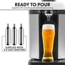 Baridi DH49  5L Mini Keg Beer Dispenser Tap 4 degreeC Integrated Cooling