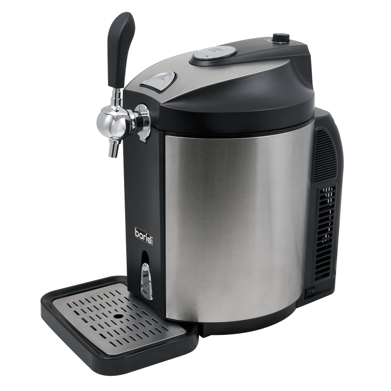 Sealey DH49 Baridi 5L Mini Keg Beer Dispenser Tap 4 degreeC Integrated Cooling