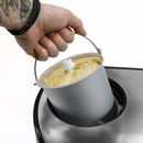 Baridi DH51 Ice Cream Maker with Fast Freeze 1.2L Capacity - Stainless Steel