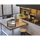 Baridi DH51 Ice Cream Maker with Fast Freeze 1.2L Capacity - Stainless Steel