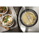 Baridi DH51 Ice Cream Maker with Fast Freeze 1.2L Capacity - Stainless Steel