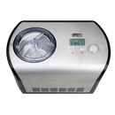 Baridi DH51 Ice Cream Maker with Fast Freeze 1.2L Capacity - Stainless Steel