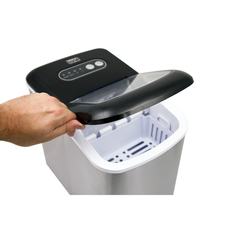 Baridi DH52  12kg in 24hr Ice Cube Maker with LED Display & 10 Minute Freeze - DH52