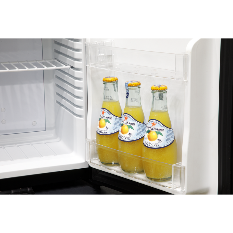 Baridi DH57  25L Ultra Quiet Drinks & Wine Mini Cooler Fridge with LED Light, Black