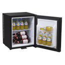 Baridi DH57  25L Ultra Quiet Drinks & Wine Mini Cooler Fridge with LED Light, Black