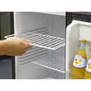 Baridi DH58  35L Ultra Quiet Drinks & Wine Mini Cooler Fridge with LED Light, Black