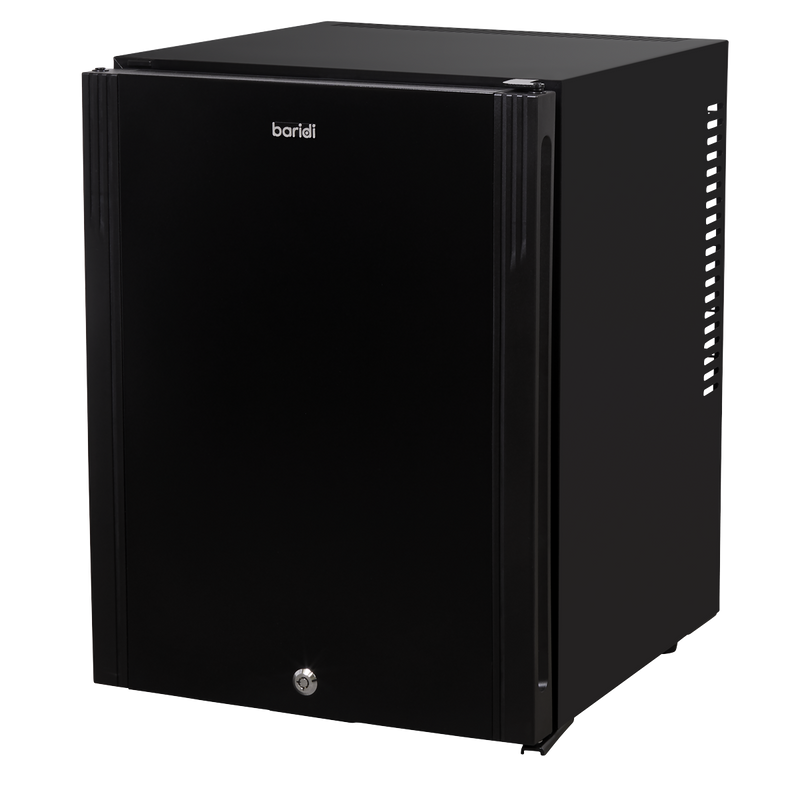 Baridi DH58  35L Ultra Quiet Drinks & Wine Mini Cooler Fridge with LED Light, Black