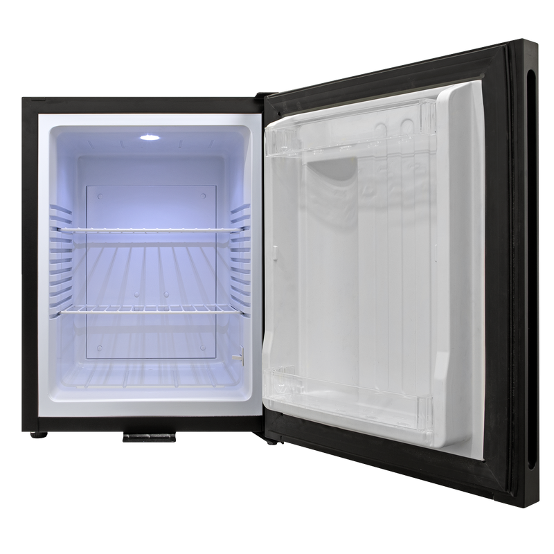 Baridi DH58  35L Ultra Quiet Drinks & Wine Mini Cooler Fridge with LED Light, Black