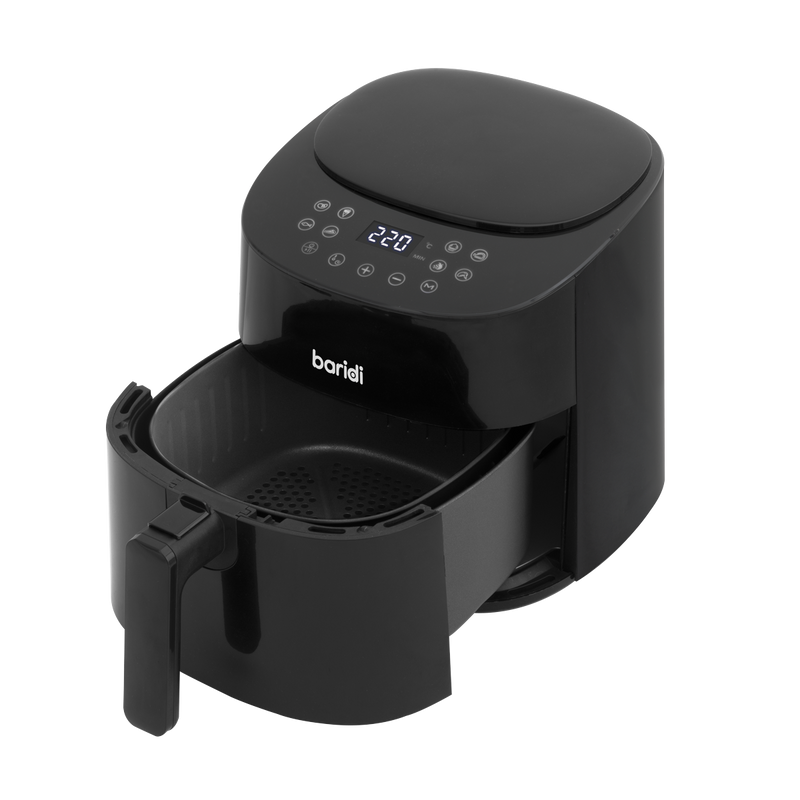 Baridi DH60  3.5L Low Fat Air Fryer with Digital Rapid Air Oil Free Circulation System, 1300W, 8 Presets