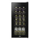 Baridi DH6  18 Bottle Wine Fridge with Digital Touchscreen Controls & LED Light, Black