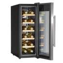 Baridi DH74  12 Bottle Wine Cooler with Digital Touchscreen Controls & LED Light, Stainless Steel