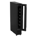 Baridi DH76  7 Bottle 15cm Slim Wine Cooler with Digital Touchscreen Controls, Black
