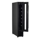 Baridi DH76  7 Bottle 15cm Slim Wine Cooler with Digital Touchscreen Controls, Black